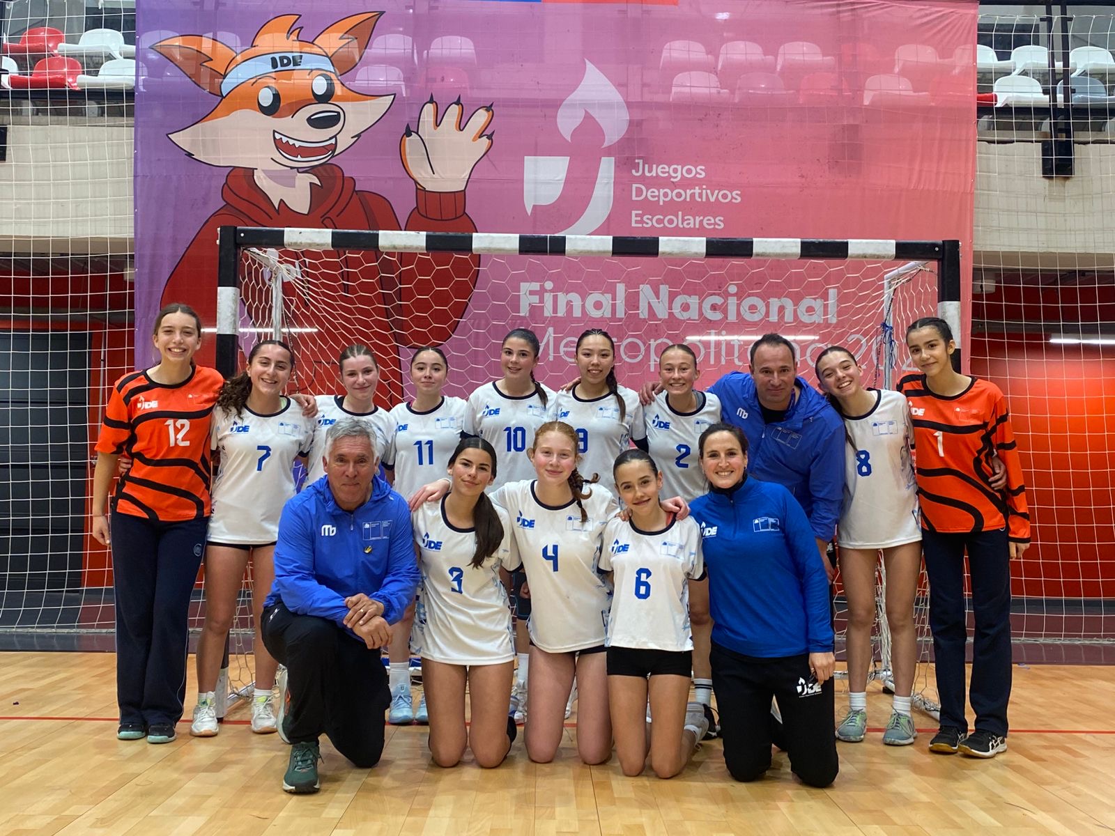 Campeonas Nacionales de Handbol Infantil